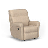 Davis Transitional Fabric Power Recliner | Flexsteel