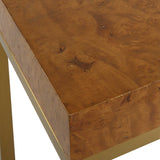 Burl-esque Wooden Nesting Tables (Set of 2) - Light Brown by Uttermost - View 7