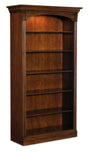 Brookhaven Open Bookcase - Dark Brown by Hooker Furniture - View 1