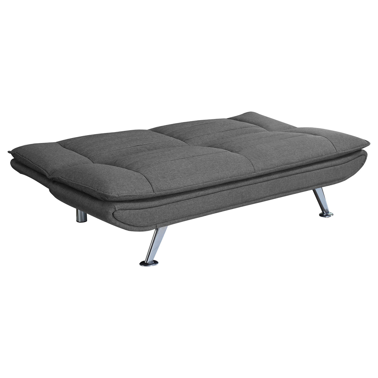 Sofa Bed - Julian Upholstered Sofa Bed with Pillow-top Seating Grey