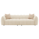 Winchester Boucle Extra Long Sofa Sand Pebble | Coaster