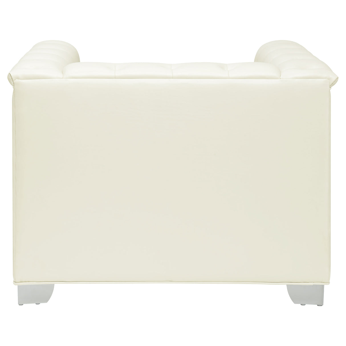 Chair - Chaviano Tufted Upholstered Chair Pearl White