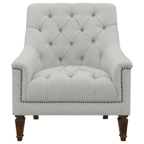 Avonlea Upholstered Tufted Living Room Set Grey - 505641 - S3 - image - 11