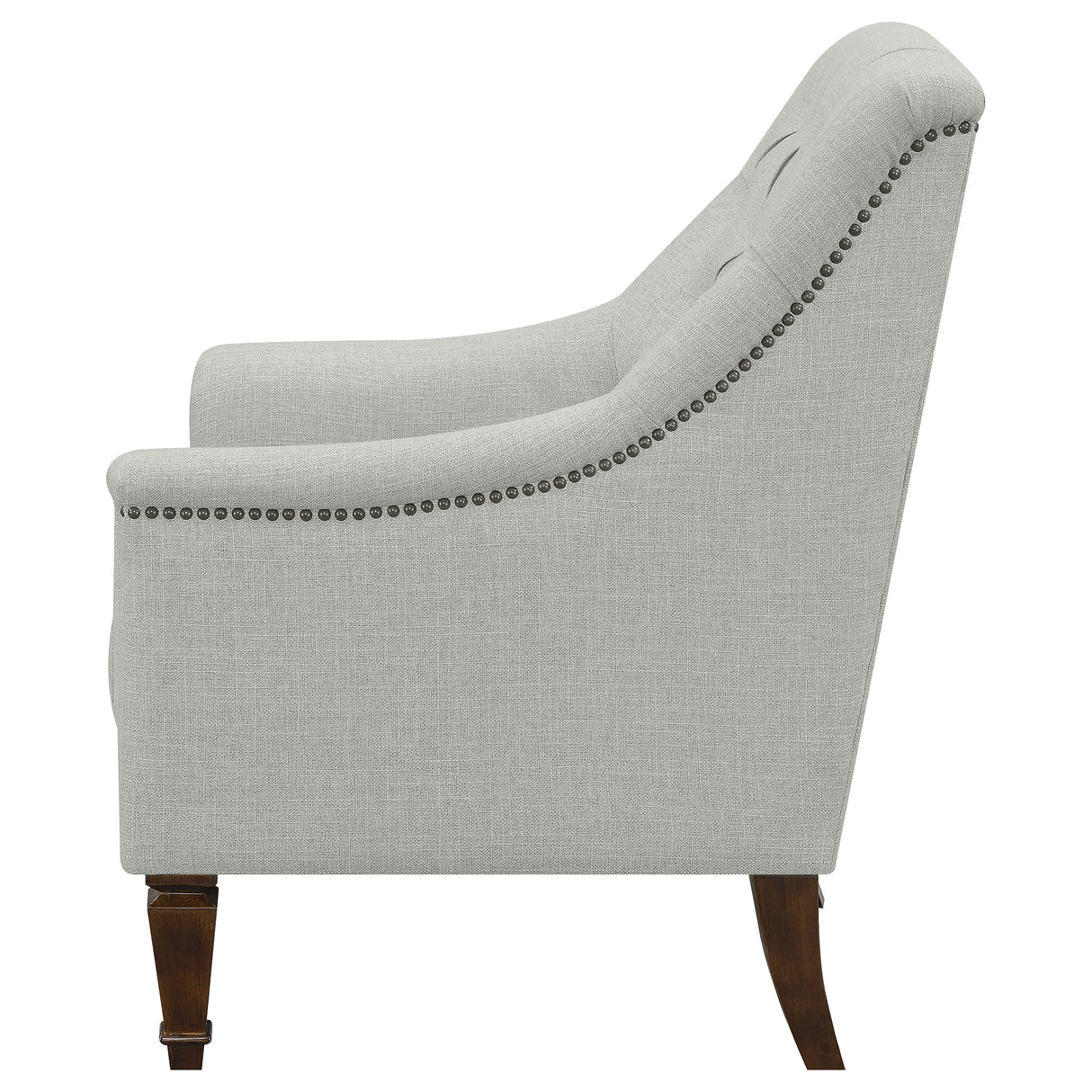 Chair - Avonlea Sloped Arm Upholstered Chair Grey