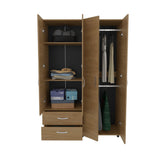 Crafton Armoire, Bedroom, Natural Oak - sold by Home Elegance USA