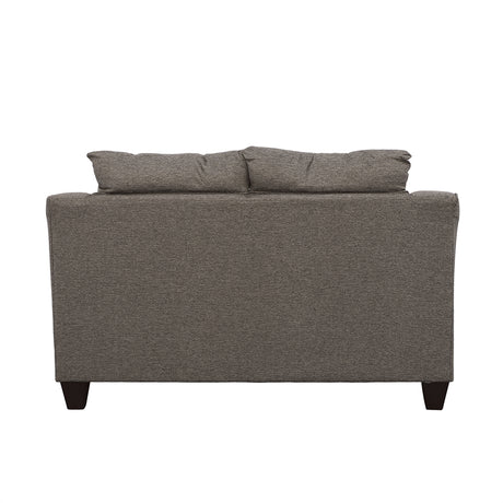 Loveseat - Salizar Flared Arm Loveseat Grey