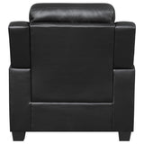 Chair - Finley Tufted Upholstered Chair Black