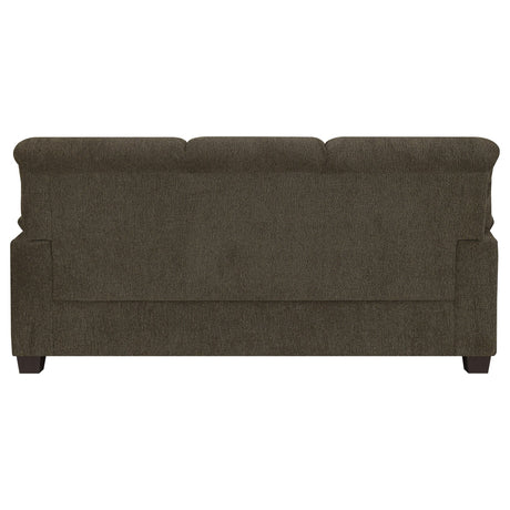 Clementine Upholstered Pillow Top Arm Living Room Set - 506574 - S2 - image - 4