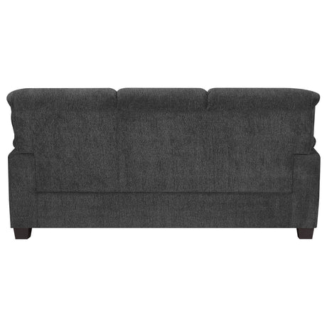 Clementine Upholstered Pillow Top Arm Living Room Set - 506574 - S2 - image - 4