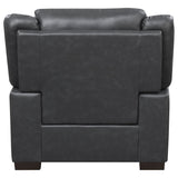 Arabella Upholstered Pillow Top Arm Living Room Set Grey | Coaster | Home Elegance USA