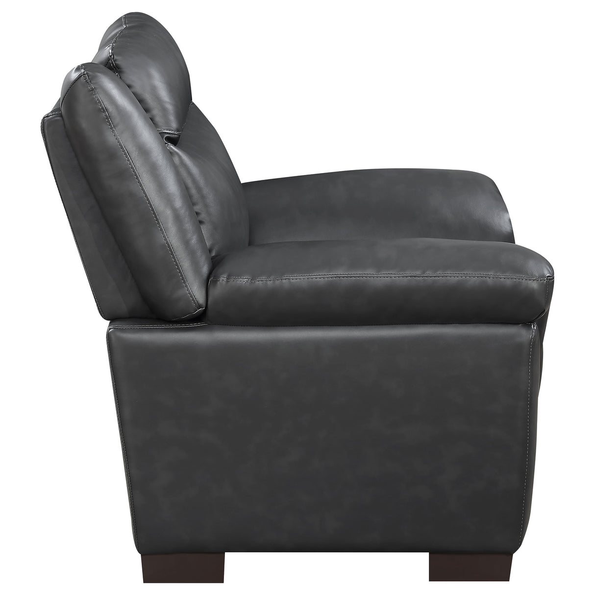 Chair - Arabella Pillow Top Upholstered Chair Grey