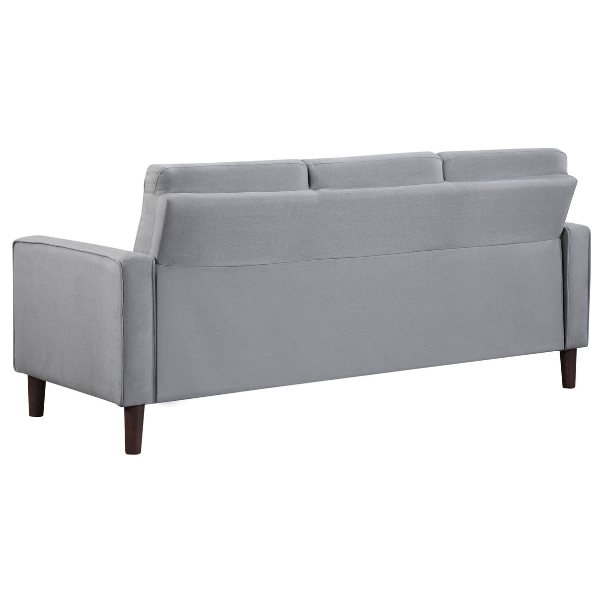 Bowen 2 - piece Upholstered Track Arms Tufted Sofa Set Grey | Coaster | Home Elegance USA