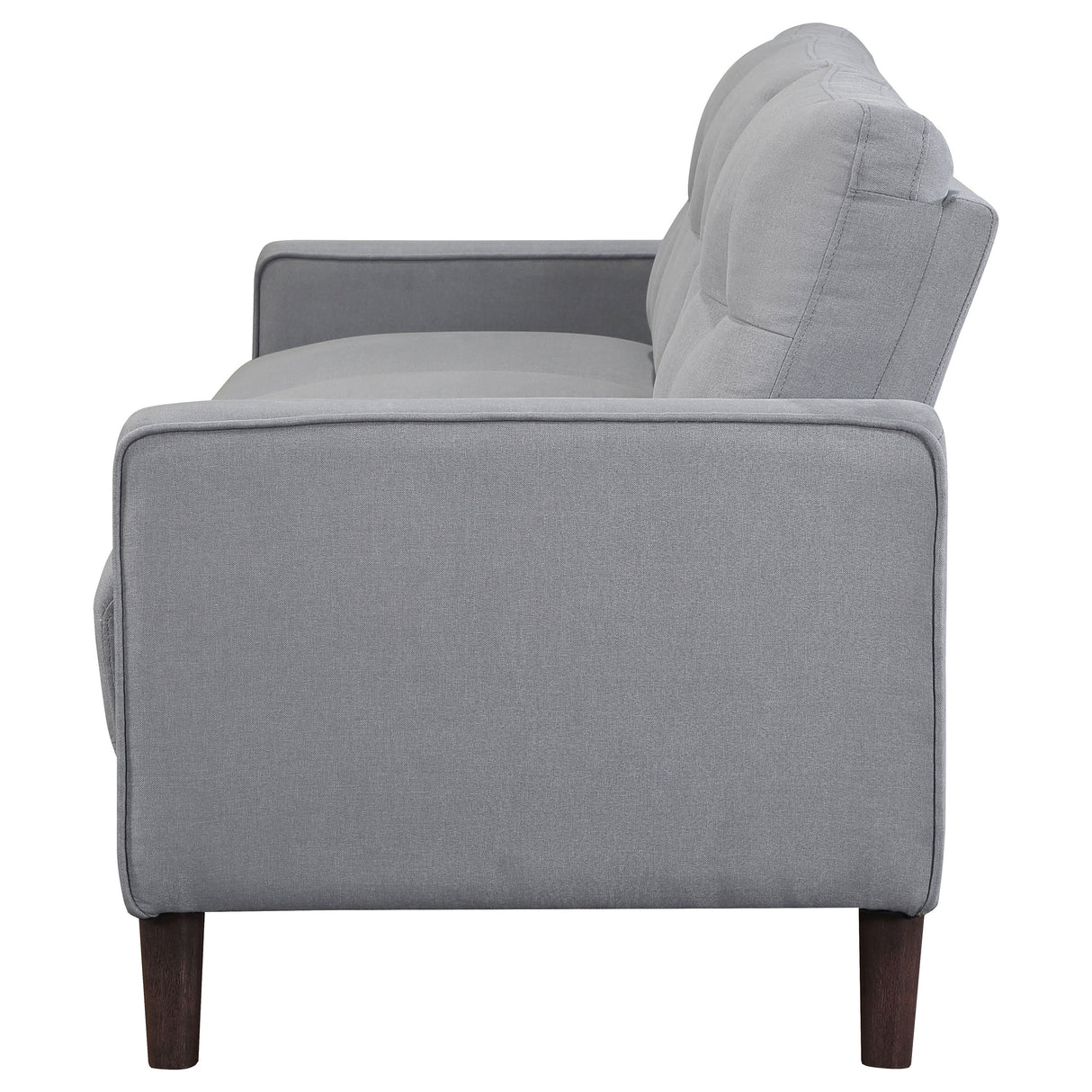 Sofa - Bowen Upholstered Track Arms Tufted Sofa Grey