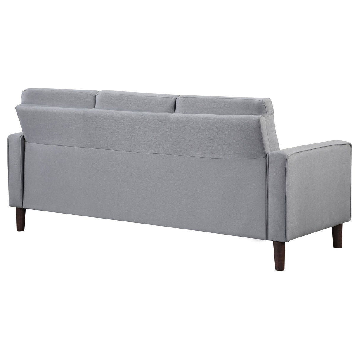 Bowen Upholstered Track Arms Tufted Sofa Grey | Coaster | Home Elegance USA