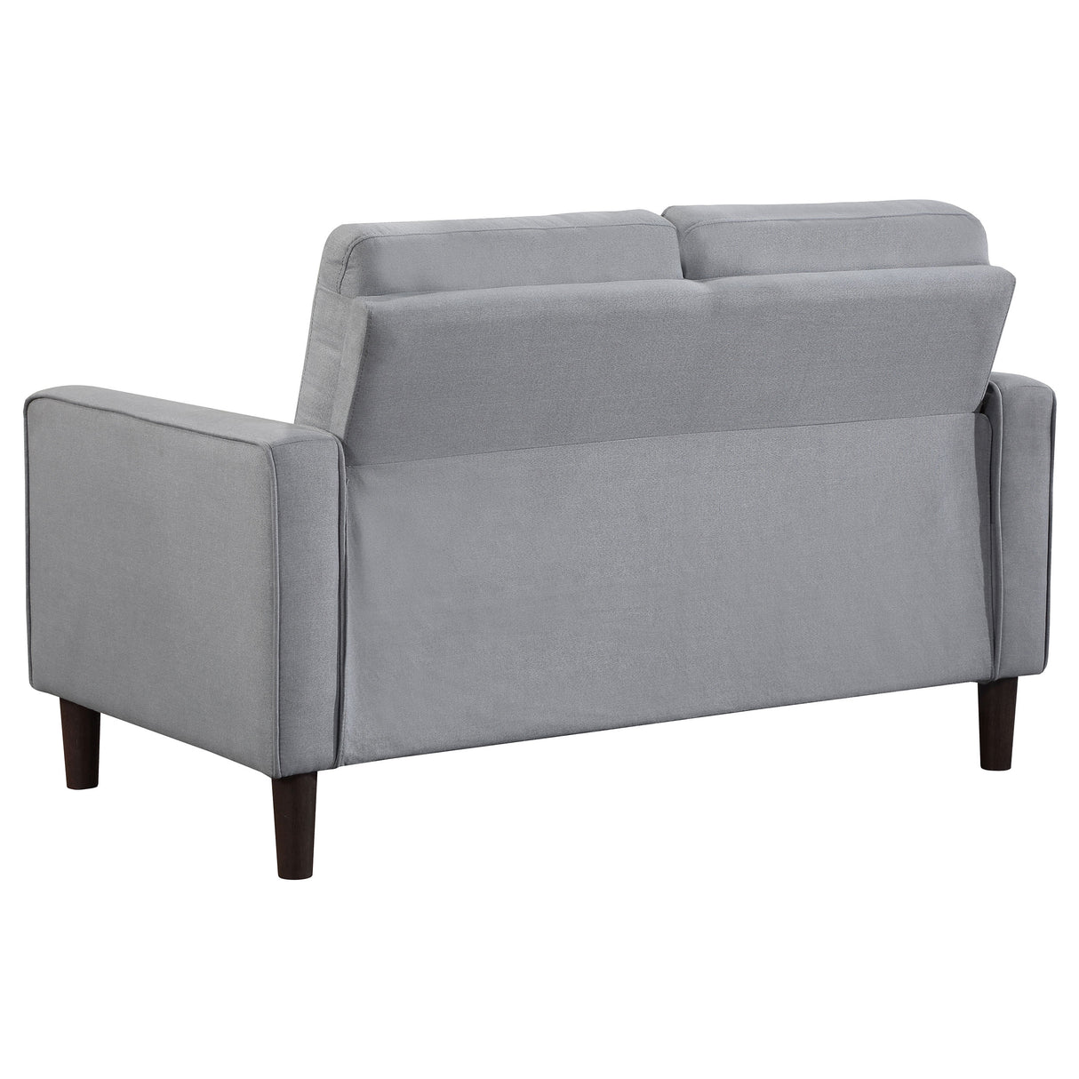 Loveseat  - Bowen Upholstered Track Arms Tufted Loveseat Grey