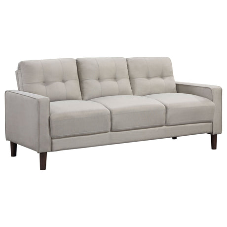 Bowen 2 - piece Upholstered Track Arms Tufted Sofa Set Beige - 506785 - S2 - image - 2