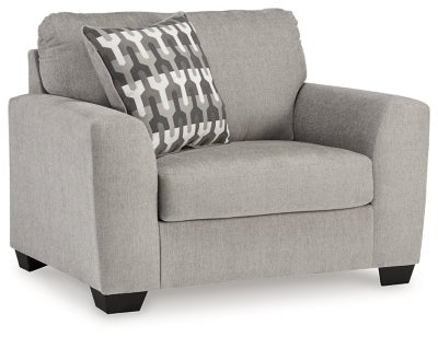 Ashley Flannel Avenal Park Chair and a Half - Chenille | Home Elegance USA