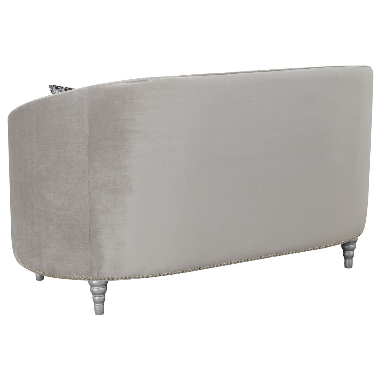 Avonlea Sloped Arm Tufted Sofa Grey | Coaster - 508461 - Home Elegance USA - 6