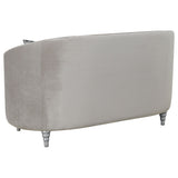 Avonlea Sloped Arm Tufted Sofa Grey | Coaster | Home Elegance USA