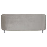 Avonlea Sloped Arm Tufted Sofa Grey | Coaster - 508461 - Home Elegance USA - 7