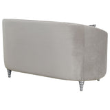 Avonlea Sloped Arm Tufted Sofa Grey | Coaster | Home Elegance USA