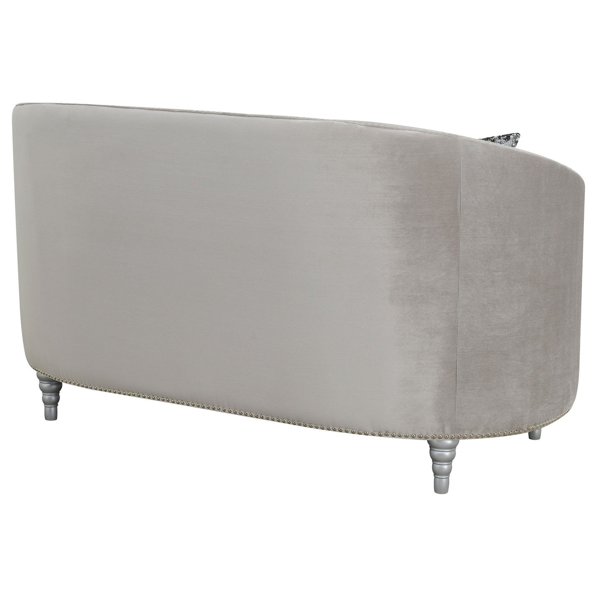 Avonlea Sloped Arm Tufted Loveseat Grey | Coaster | Home Elegance USA