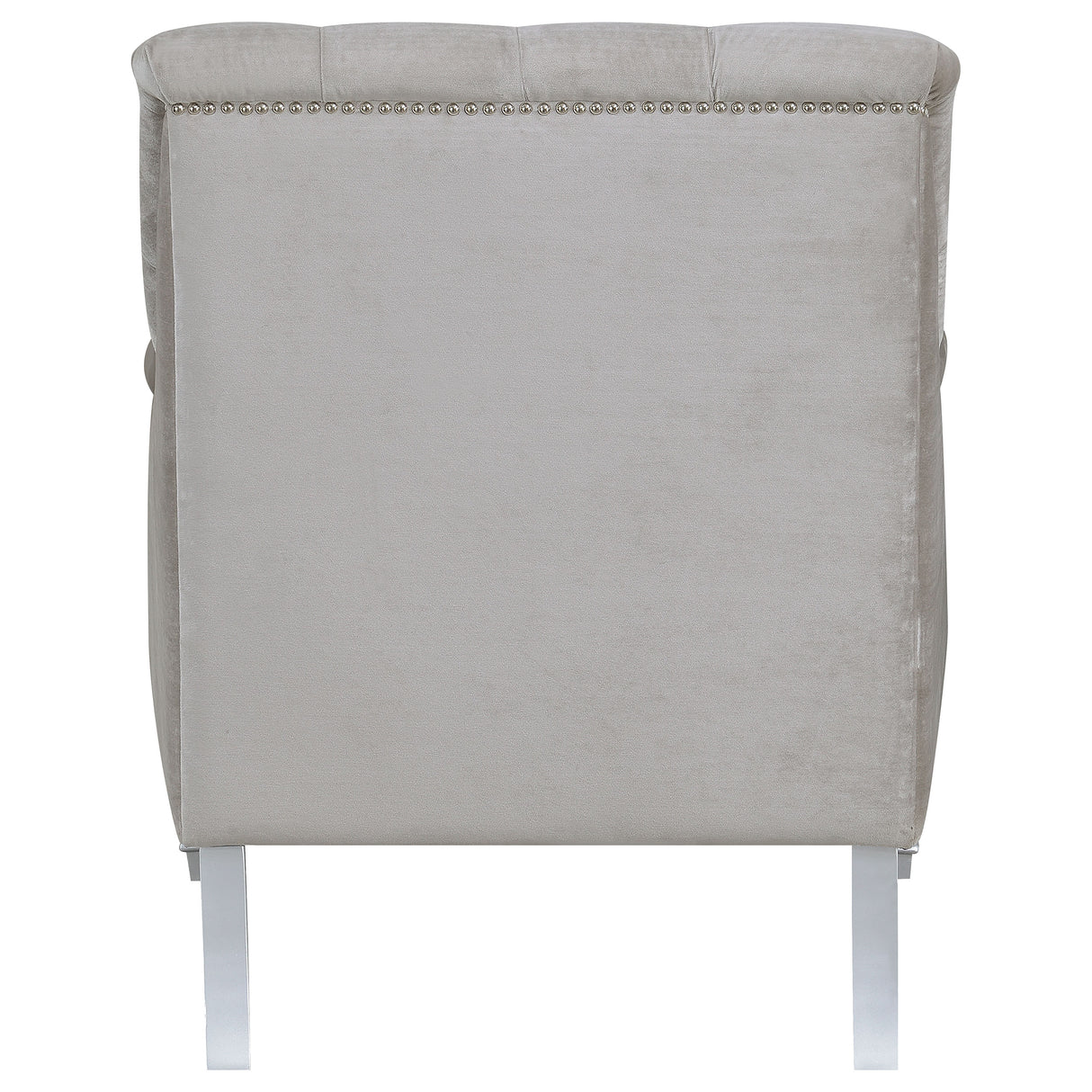 Chair - Avonlea Sloped Arm Tufted Chair Grey