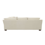 Aria L - shaped Sectional with Nailhead Oatmeal | Coaster | Home Elegance USA