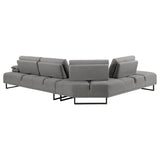 Arden 2 - piece Adjustable Back Sectional Taupe | Coaster - 508888 - Home Elegance USA - 8