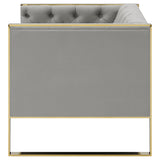 Chair - Eastbrook Tufted Back Chair Grey