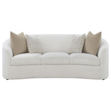 Sofa - Rainn Upholstered Tight Back Sofa Latte