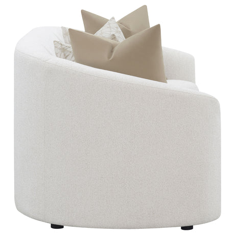 Sofa - Rainn Upholstered Tight Back Sofa Latte