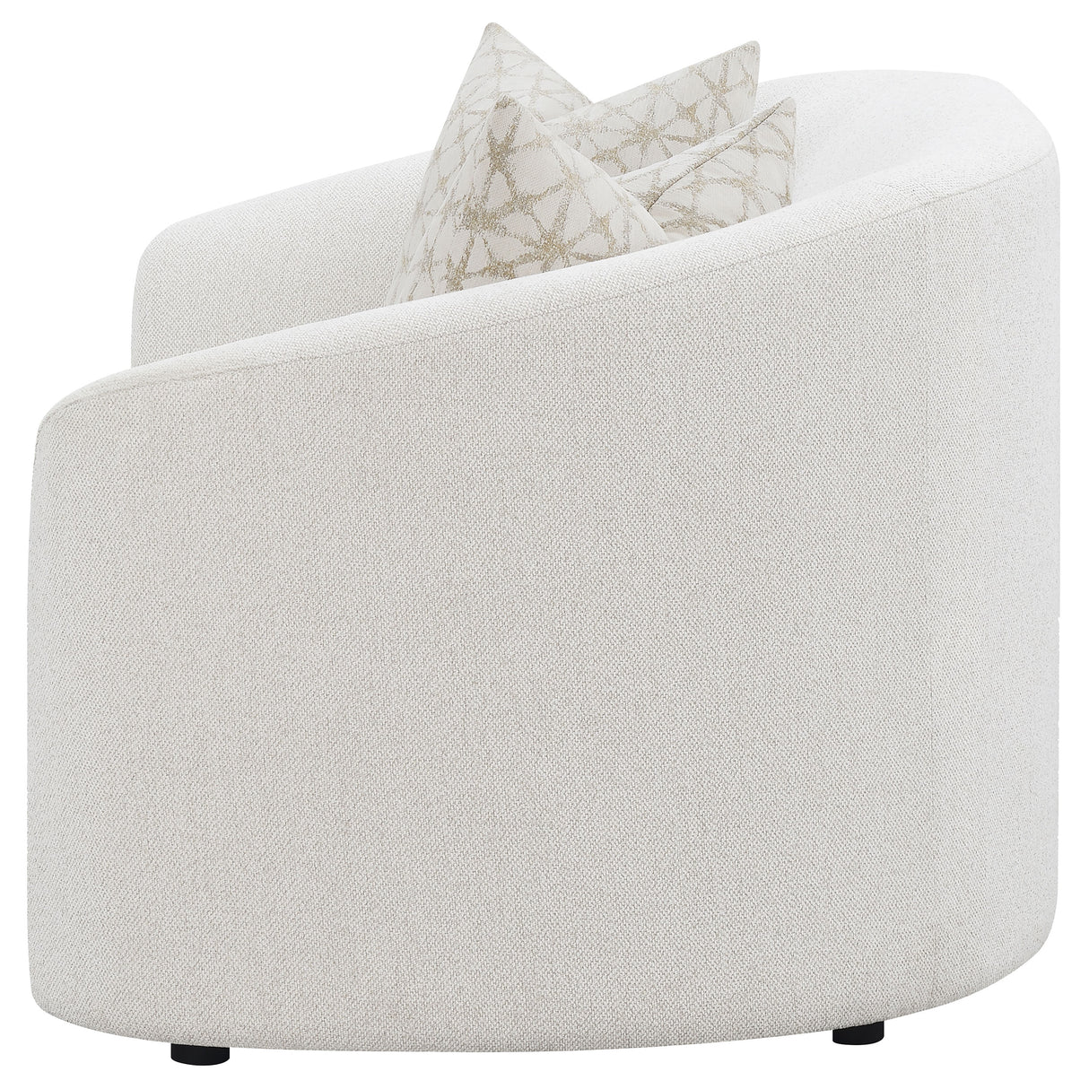 Loveseat - Rainn Upholstered Tight Back Loveseat Latte