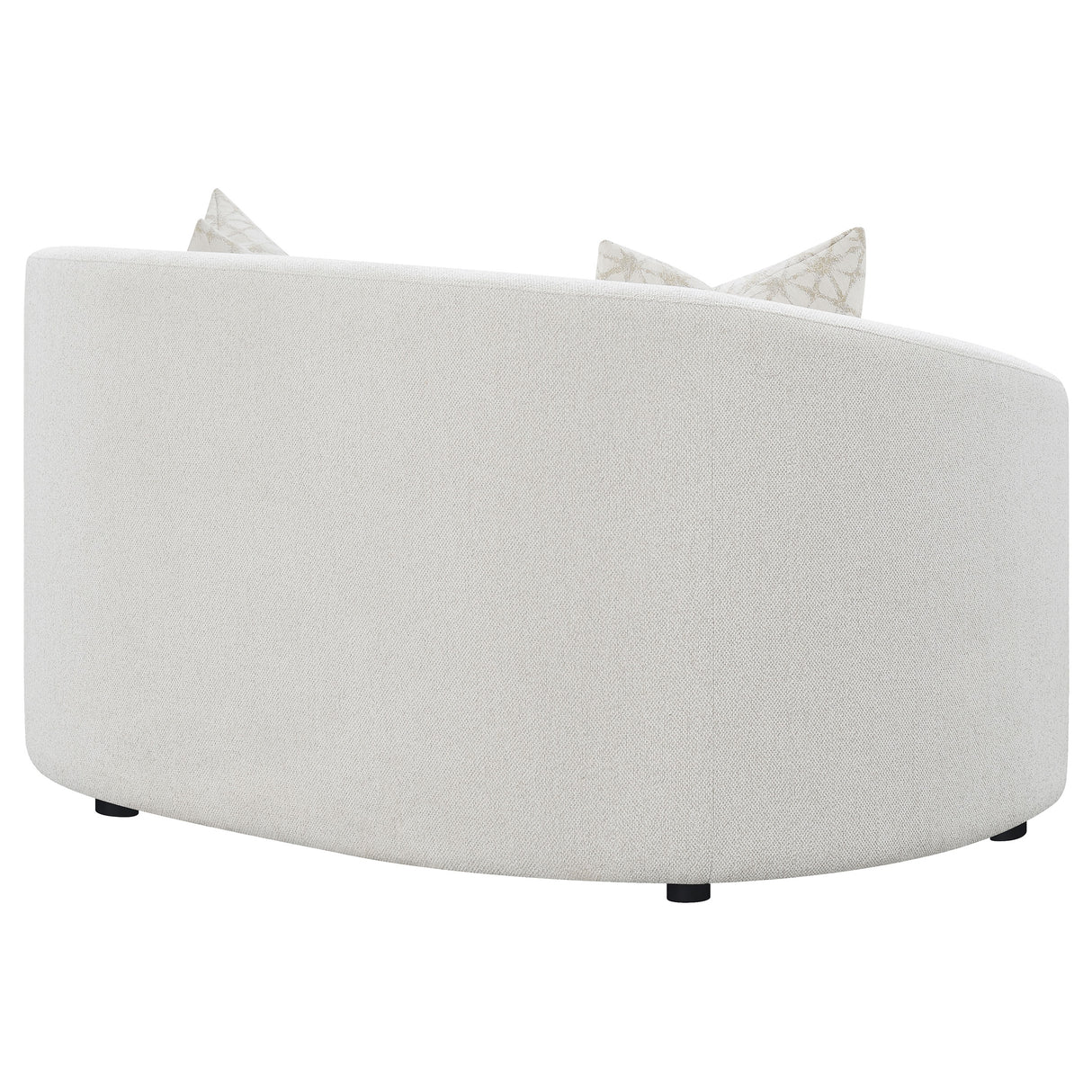 Loveseat - Rainn Upholstered Tight Back Loveseat Latte