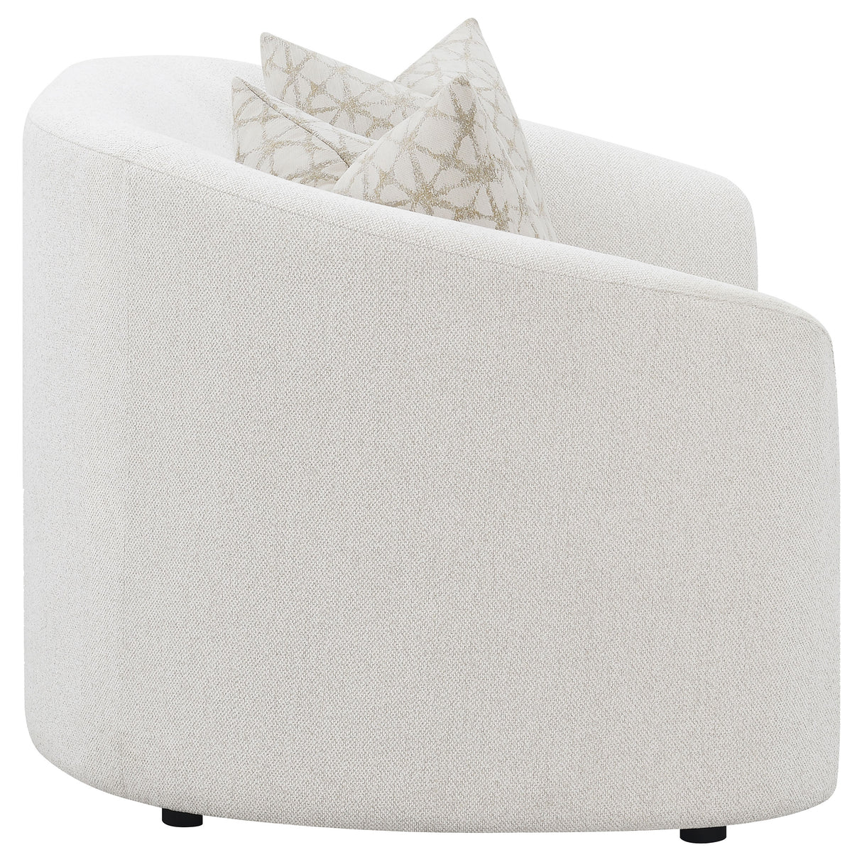 Loveseat - Rainn Upholstered Tight Back Loveseat Latte