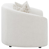 Loveseat - Rainn Upholstered Tight Back Loveseat Latte