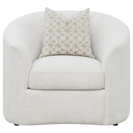 Chair - Rainn Upholstered Tight Back Chair Latte
