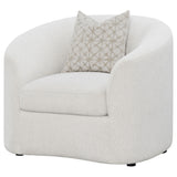 Chair - Rainn Upholstered Tight Back Chair Latte