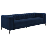 Sofa  - Chalet Tuxedo Arm Sofa Blue