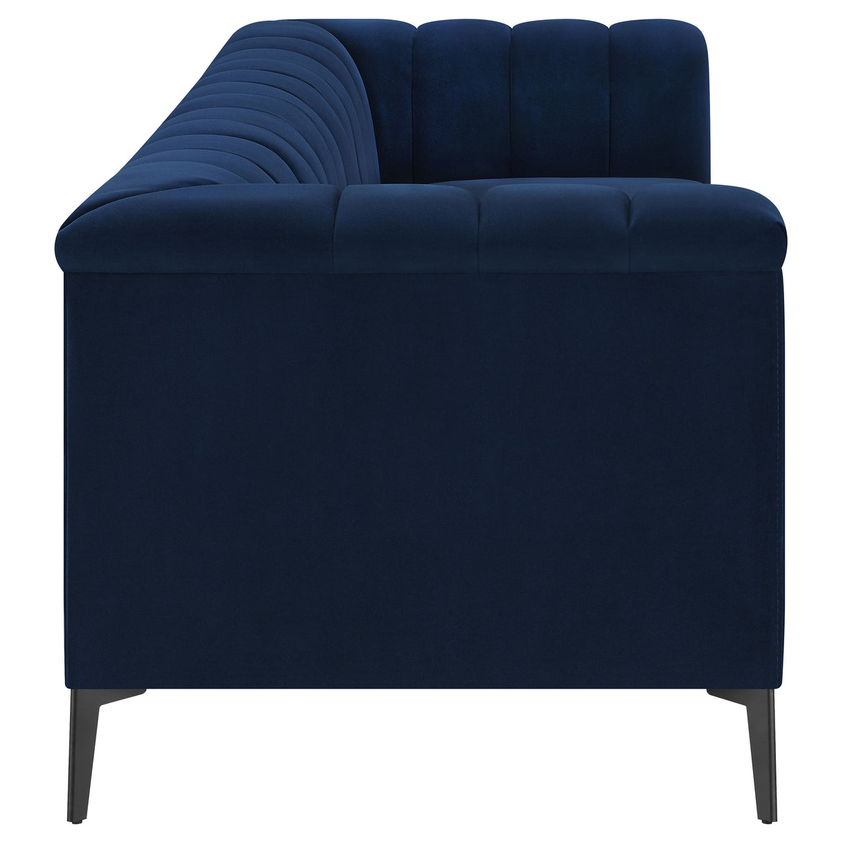 Sofa  - Chalet Tuxedo Arm Sofa Blue