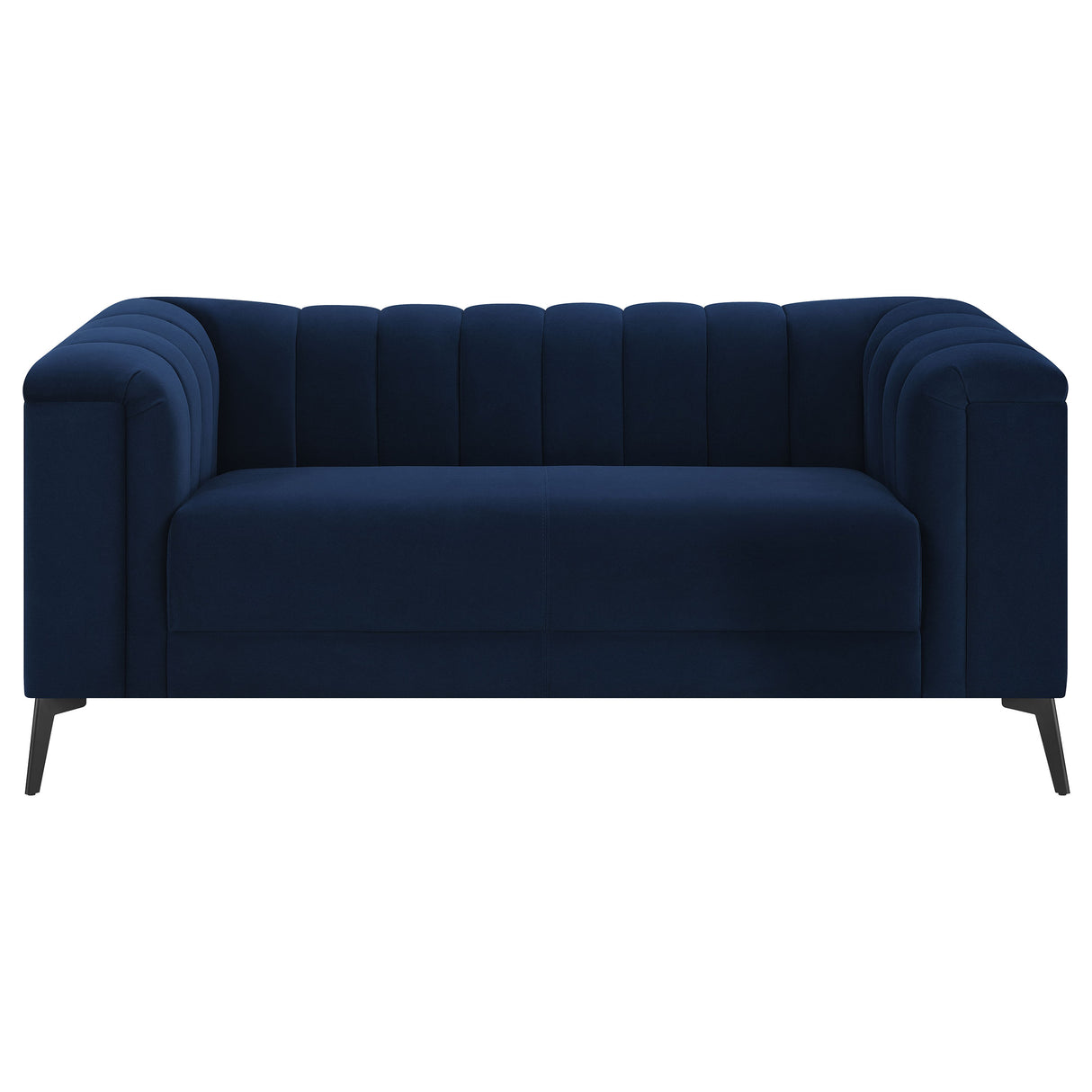 Loveseat - Chalet Tuxedo Arm Loveseat Blue