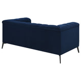 Loveseat - Chalet Tuxedo Arm Loveseat Blue