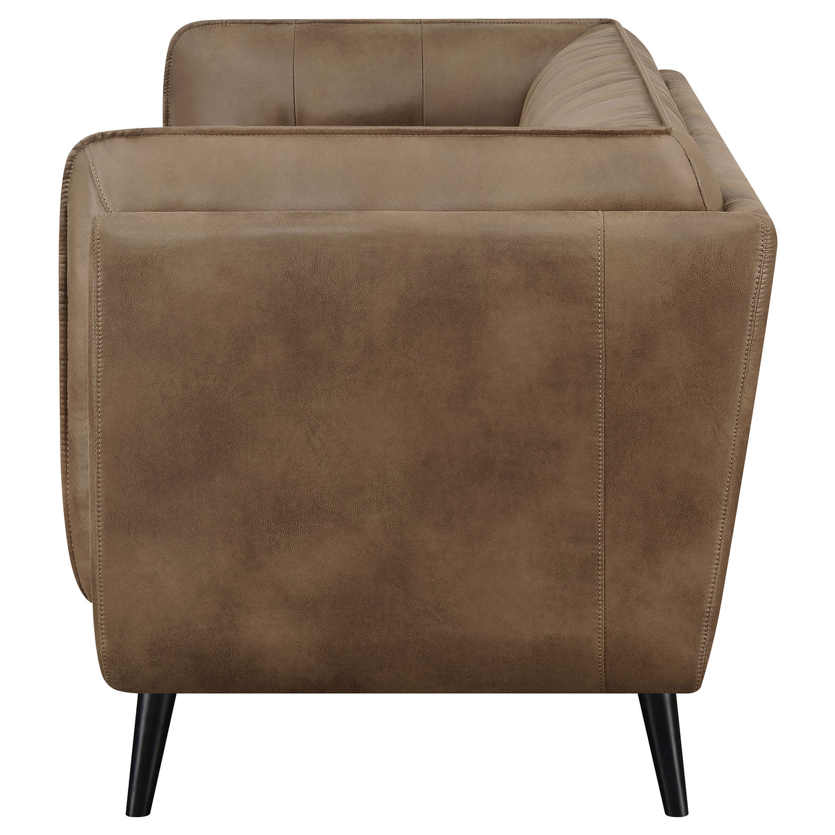 Sofa - Thatcher Upholstered Button Tufted Sofa Brown