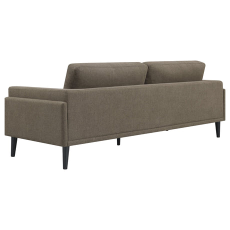 Rilynn 2 - piece Upholstered Track Arms Sofa Set Brown - 509521 - S2 - image - 4