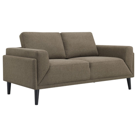 Rilynn 2 - piece Upholstered Track Arms Sofa Set Brown - 509521 - S2 - image - 6