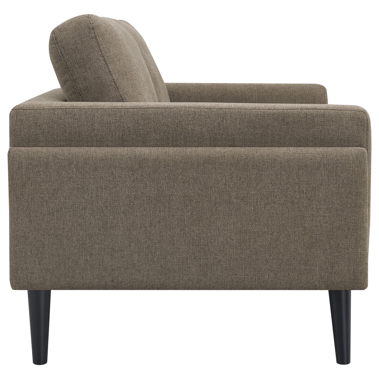 Loveseat - Rilynn Upholstered Track Arms Loveseat Brown