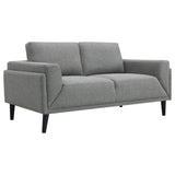 Rilynn 3 - piece Upholstered Track Arms Sofa Set Grey - 509524 - S3 - image - 5