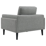 Rilynn 3 - piece Upholstered Track Arms Sofa Set Grey - 509524 - S3 - image - 9