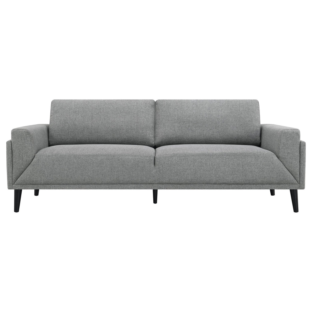 Rilynn 2 - piece Upholstered Track Arms Sofa Set Grey | Coaster | Home Elegance USA