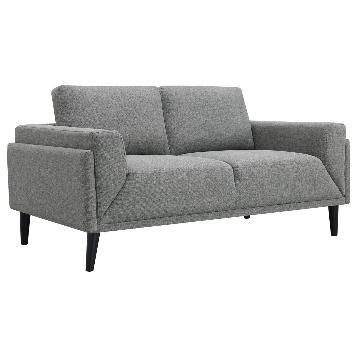 Rilynn 2 - piece Upholstered Track Arms Sofa Set Grey | Coaster | Home Elegance USA